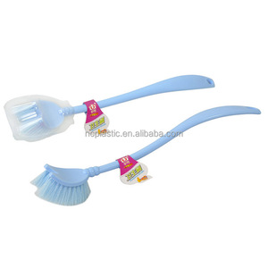 Double Sided Scopino Spazzola di Pulizia di Plastica Manico Lungo Bagno Scrub <span class=keywords><strong>Ener</strong></span> - Product Image 4