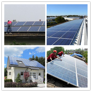 Tipo de techo kit complet hogar sistema de paneles solares fotovoltaicos 1KW 2KW 3KW 4KW 5KW para la electricidad de origen - Product Image 1