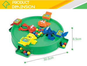 Push the hungry frog para <span class=keywords><strong>comer</strong></span>, cuentas, juego de mesa personalizado para 4 niños, interactivo - Product Image 4