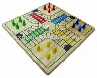 wooden game wood pachisi for 4 player&board game