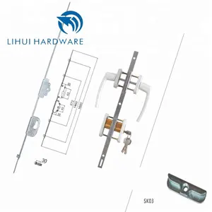 Fechadura haste da porta do upvr LH-ED07