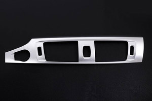 Para BMW <span class=keywords><strong>X3</strong></span> F25 X4 F26 Car-styling ABS Matte cromo Centro consola aire acondicionado salida de ventilación marco - Product Image 3