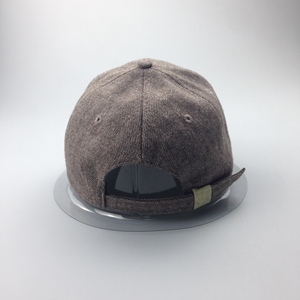 Bán Buôn Chất Lượng Cao 100% Tinh Khiết Bông Thời Trang Đồng Bằng <span class=keywords><strong>Linen</strong></span> 6 Bảng Điều Chỉnh Mũ Bóng Chày Hat - Product Image 4