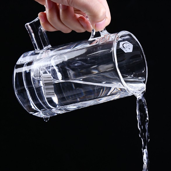 Food Grade Promotional Glass Beer Mug With Customized Logo Glass Mug