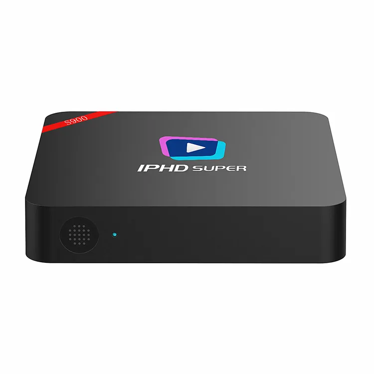 Kecepatan Oem Promosi Android IPHD-S900 Linux IPTV Box 4K Tv Box Linux Os Set Top Box Mendukung Dongle GPRS & USB 3G