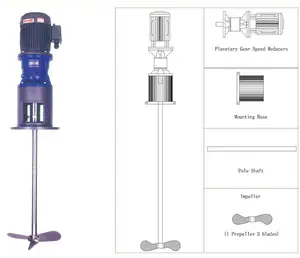 Detergent Powder Agitator Liquid Mixer