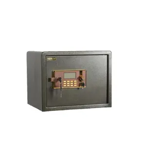 Dijital anahtar çift kilitler soğuk haddelenmiş çelik duvar otel güvenlik kasası para için
