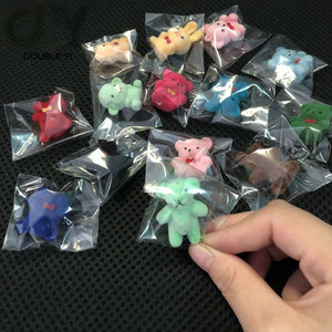 Petit Ours Mini PVC Flocage Figurine Décoration Promotionnel En Plastique Miniature avec Texture Unique pour La Décoration Intérieure - Product Image 4