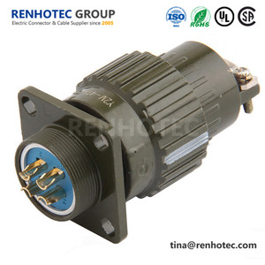 Acoplamiento de bayoneta Y2M-5TK 5P de <span class=keywords><strong>5</strong></span> pines, conector Circular de aviación a prueba de agua, Panel de cable, chasis de potencia, ajuste de Metal - Product Image 6