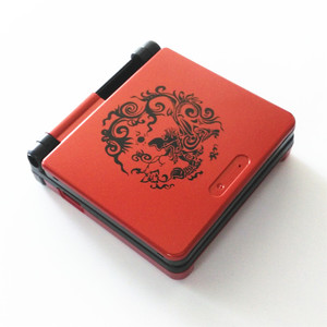 Raro Edición Limitada China dragón chino vivienda roja funda de carcasa para Game Boy <span class=keywords><strong>Advance</strong></span> GBA SP vivienda de paquete - Product Image 3
