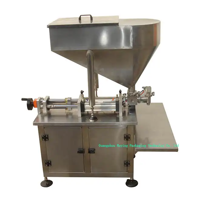 Máquina de enchimento de molho de carne pequena capacidade de baixa produção