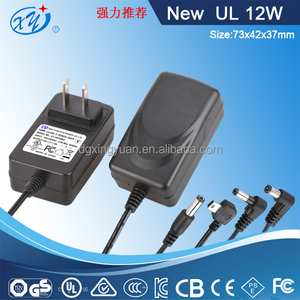 9 V 1A niveau VI puissance adaptateur avec DOE FCC CIEM test rapport - Product Image 1