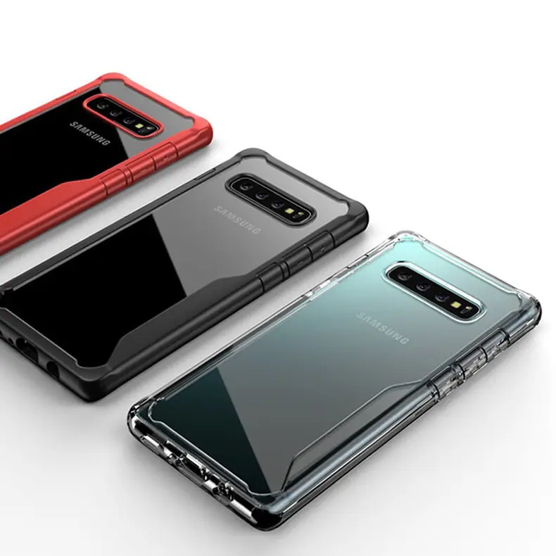 Stoß feste Rüstungs hülle für Samsung Galaxy S10 Plus S10e Transparente Hüllen Abdeckung für Samsung S10 Plus Silikon hülle Coque