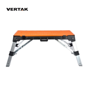 โต๊ะทำงานอเนกประสงค์แบบพกพา VERTAK 4 in 1 สำหรับงานไม้ พร้อมขาตั้งอะลูมิเนียมและพื้นพลาสติก - Product Image 3