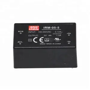 Ortalama kuyu IRM-01-3.3 Mini SMPS güç kaynağı 1W 3.3V 300mA