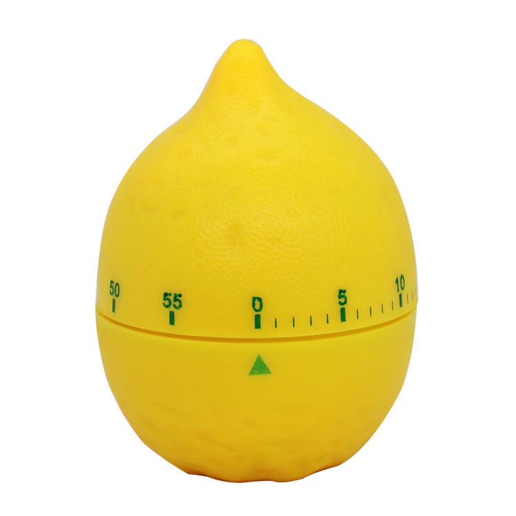 Fruit Lemon Shape Countdown Timer,Mechanical Kitchen Timer