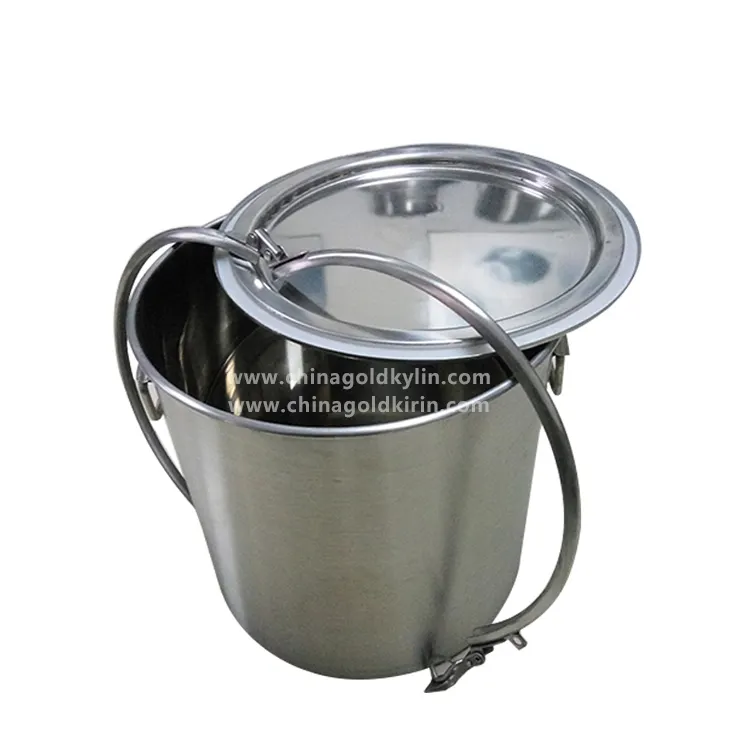 China Supplier Custom Stainless Steel Milk Drum With Lid Oem