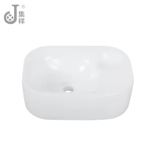 Washing Basin Countertop Sinks Oval Ceramic Modern White Sink Bathroom Oval Bowl Min Order 2 Piece Top Counter Sink Oval 1200C