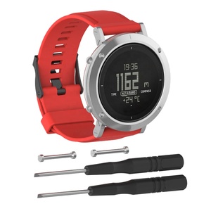 IVANHOE – <span class=keywords><strong>Bracelet</strong></span> de rechange en Silicone pour montre de sport avec fermoir métallique pour <span class=keywords><strong>Suunto</strong></span> <span class=keywords><strong>Core</strong></span> - Product Image 6