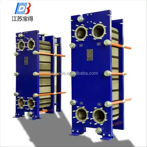 Baodo-placa de acero inoxidable BH100, Junta intercambiadora de calor