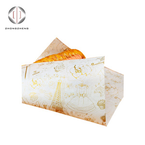 Food Wrapping Recycle <strong>Greaseproof</strong> Printed Baking Paper Parchment Paper for <strong>Burger</strong> Sandwich <strong>Wrapper</strong> - Product Image 4