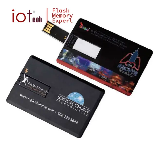 2 kanten Print Gift USB 2.0 Memory Stick USB Visitekaartje
