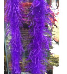 Nhà Máy Bán Buôn Giá Rẻ 2 Mét Mỗi Mảnh Duy Nhất Lớp Xoăn Đà Điểu Lông <span class=keywords><strong>BOA</strong></span> Cho Trang Trí - Product Image 4