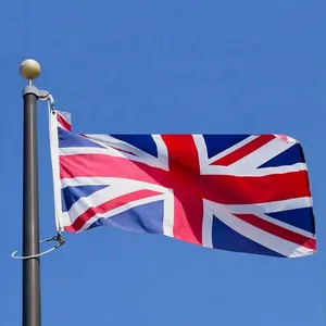 BOLISI Jual Panas Bendera UNION JACK 3X5 Stok 100% Poliester Bendera Inggris Inggris