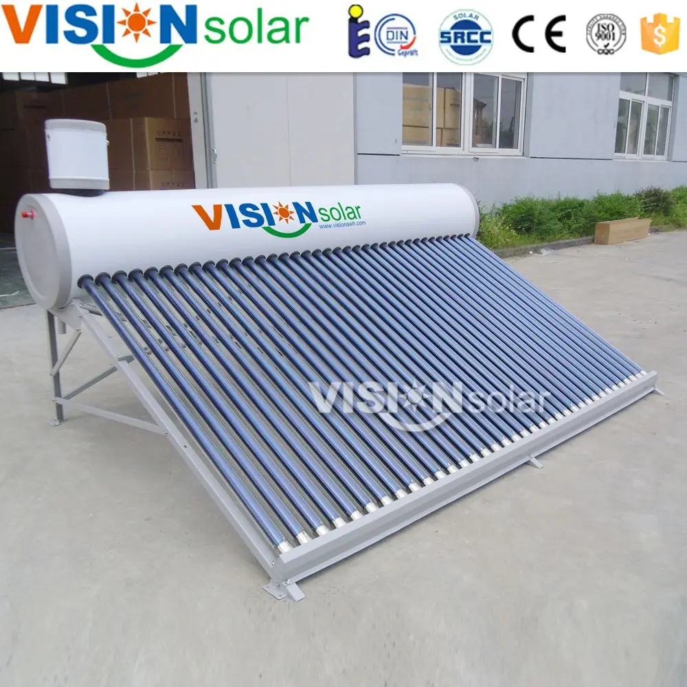 Environment-friendly vacuum tube solar heat water system with good price