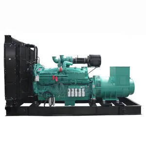 Thuisgebruik 100KW 50Hz Drie Fase Geluiddichte Grote Power Thuis Generator 100KW Zelfgemaakte Engine Voor Marine