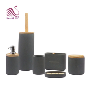 Factory Direct Price Customized Products Hotel <strong>Cheap</strong> Bath Accessories Resin <strong>Bathroom</strong> <strong>Set</strong>