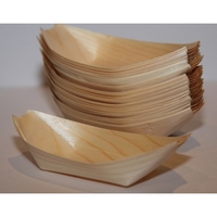 Haute Qualité de Sushi En Bois Jetable Alimentaire Bateaux Et Cônes