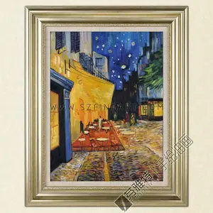 Noche Estrellada, 100% impresión hecha a mano pintura al óleo lienzo reproducción de Vincent Willem van Gogh