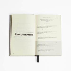 <span class=keywords><strong>Carnet</strong></span> <span class=keywords><strong>de</strong></span> gratitude <span class=keywords><strong>personnalisé</strong></span> avec logo en relief, en tissu coton-lin, pour la <span class=keywords><strong>santé</strong></span> mentale, la pleine conscience et la manifestation, format A5 - Product Image 3
