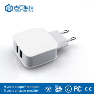 12 W 2.4A 2 Port USB Mur <span class=keywords><strong>Chargeur</strong></span> de Voyage <span class=keywords><strong>Adaptateur</strong></span> <span class=keywords><strong>secteur</strong></span> Universel pour 95% Appareils Numériques - Product Image 4