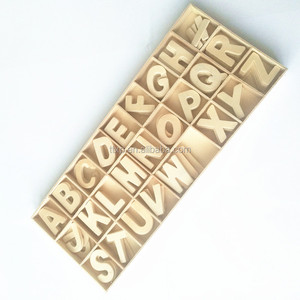 Lettera in legno e adesivo scatola Set per l'artigianato in legno scatole di legno segni da parete - Product Image 2