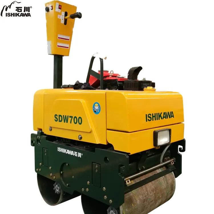 Rung con lăn với động cơ Kubota