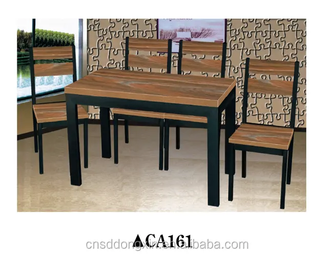 Malaysian holz möbel esstisch set/verwendet esszimmer möbel für verkauf CA161