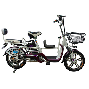 KAVAKI Nouveau Vélo Électrique Familial 250w avec Trois Sièges et Siège Bébé - Product Image 4