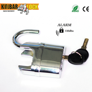 Chrome Mạ Báo Động Cứng Còi Báo Động Khóa - Product Image 5