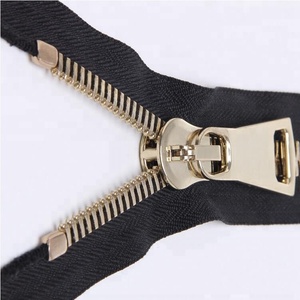 12# 15# 20# <strong>Silver</strong> Big Teeth Metal Zipper Running Smooth Metal <strong>Jacket</strong> Zip - Product Image 3