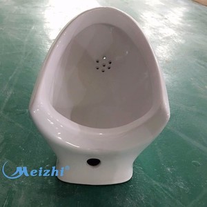 Urinario femenino de cerámica para montar en la pared del baño - Product Image 4