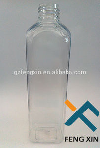 Botellas de plástico transparente 8 onza, botellas de plástico transparente, <span class=keywords><strong>platic</strong></span> botella - Product Image 1