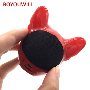 Venta al por mayor <span class=keywords><strong>Mini</strong></span> Bulldog ABS perro al aire libre inalámbrica diente azul altavoces con buen servicio - Product Image 5