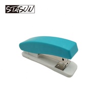 Agrafeuse de bureau ergonomique, capacité de 20 feuilles, agrafeuse manuelle en plastique pour le bureau et l'école, compatible avec les agrafes 24/6 et 26/6
