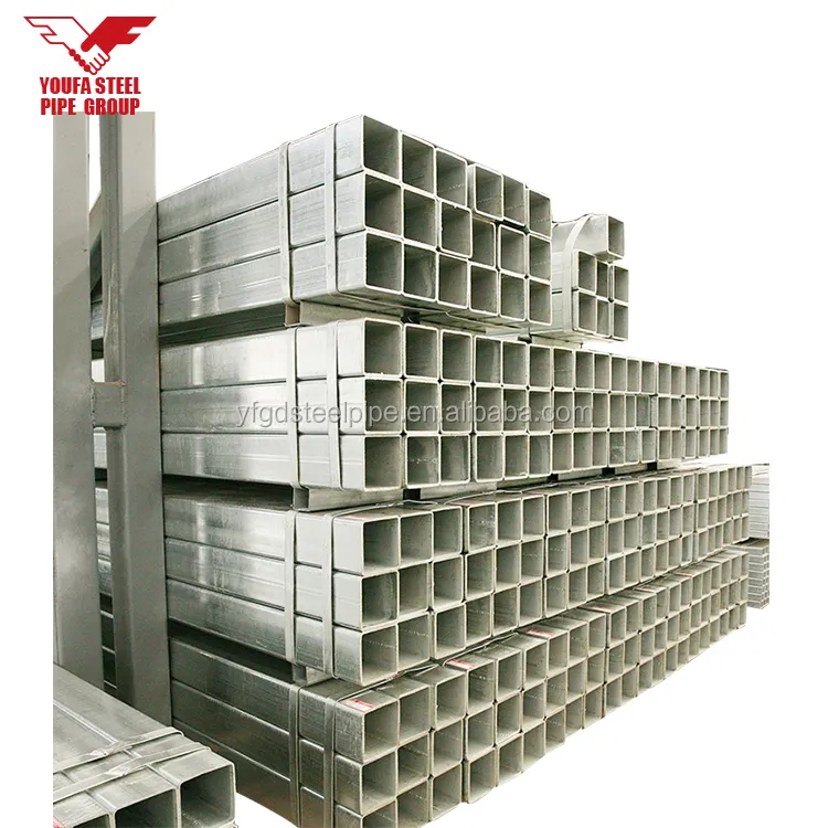 50*50 steel square pipes shs /rhs hollow section steel tubes price Tianjin, China