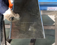 Machine à plier les tôles manuelle Cleat Fold Sheet pour équipement industriel de conduits d'air CVC