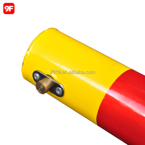 Đóng Mở Kim Loại Bãi Đậu Xe Bollard Có Thể Tháo Rời Xe Đậu Xe Khóa Giao Thông Hàng Rào Cho An Toàn Bên Đường Bãi Đậu Xe - Product Image 2