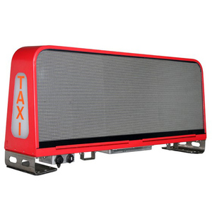 LEDタクシートップ広告看板サイン3g入力磁気LEDタクシー/車トップ/屋根広告看板 - Product Image 1