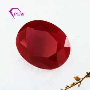 Hoge kwaliteit saaie polish ruby stone oval ruby prijs per karaat